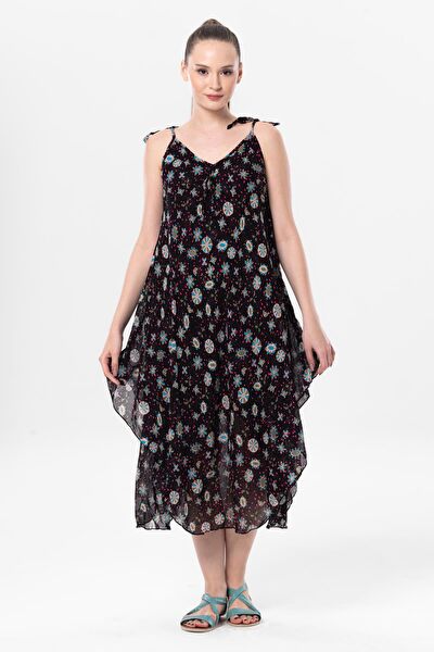 Eliş Şile Bezi Plaj Elbisesi