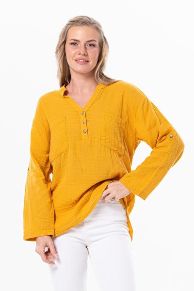 Eliş Şile Bezi Kadın Bluz