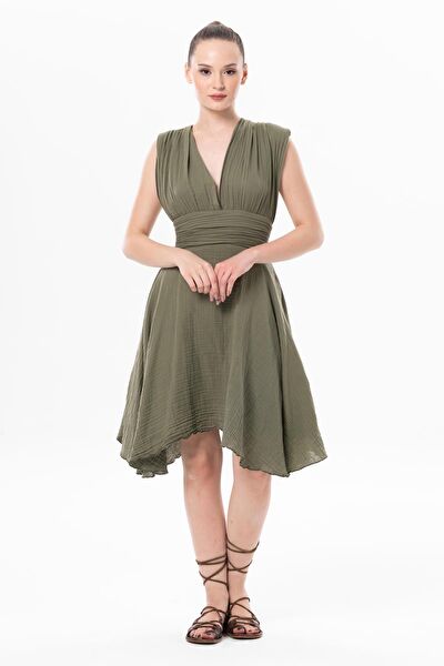 Eliş Şile Bezi Günlük Elbise