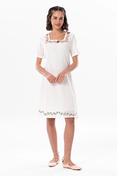 Eliş Şile Bezi Yazlık Elbise