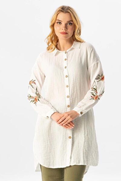 Eliş Şile Bezi Tesettür Tunik