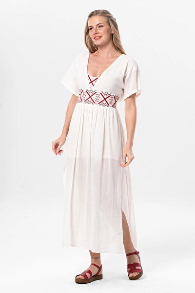 Eliş Şile Bezi Günlük Elbise