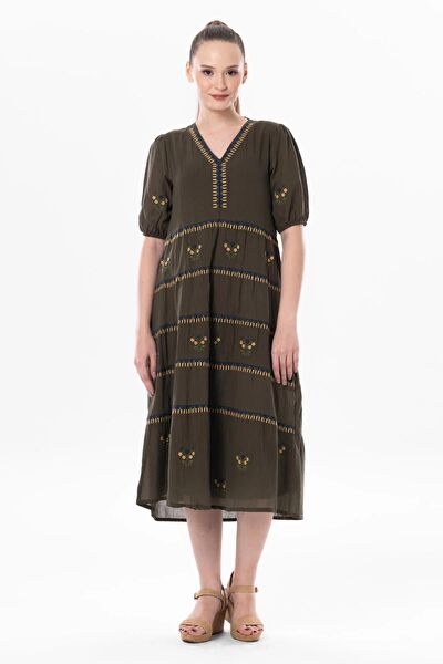 Eliş Şile Bezi Günlük Elbise