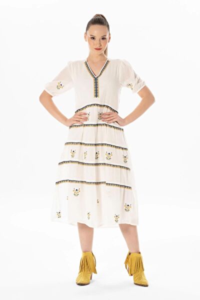 Eliş Şile Bezi Günlük Elbise