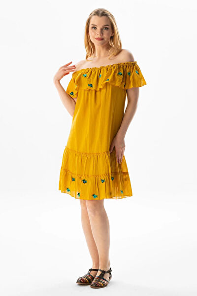 Eliş Şile Bezi Günlük Elbise