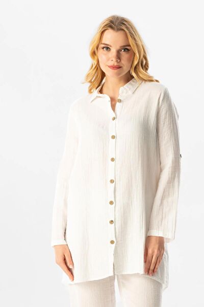 Eliş Şile Bezi Tesettür Tunik