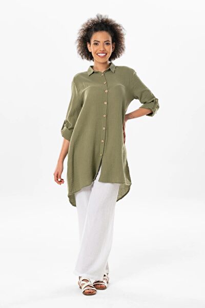 Eliş Şile Bezi Tesettür Tunik