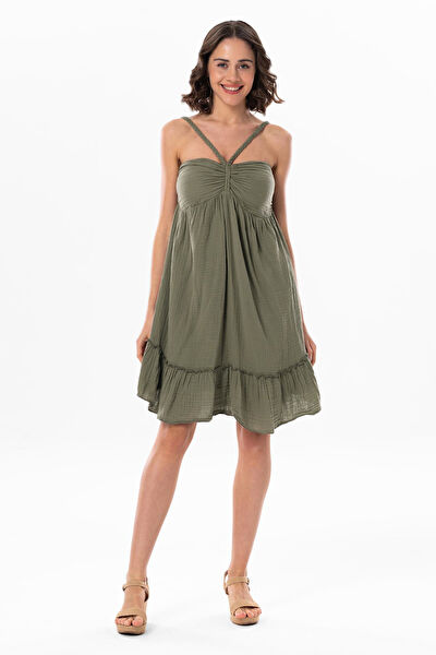 Eliş Şile Bezi Günlük Elbise