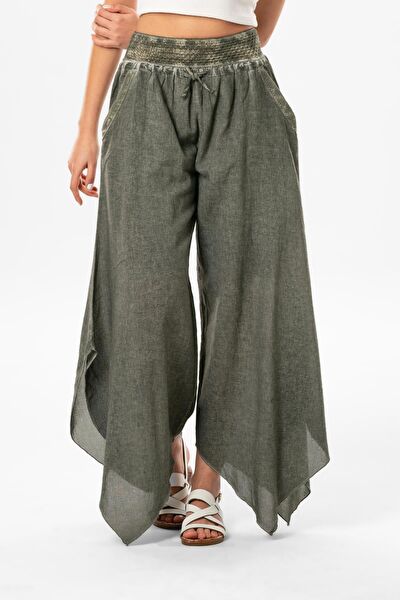 Eliş Şile Bezi Kadın Şalvar