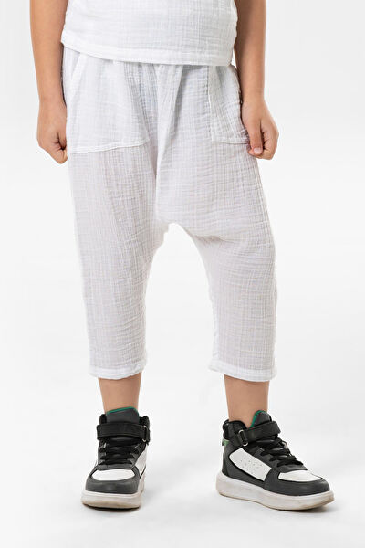 Eliş Şile Bezi Erkek Çocuk Pantolon