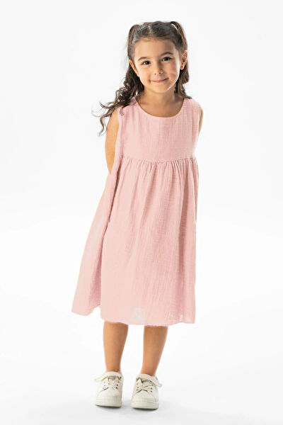 Eliş Şile Bezi Kız Çocuk Elbise