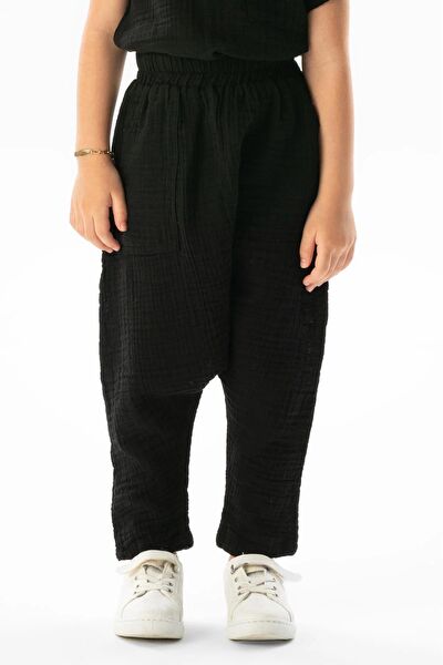 Eliş Şile Bezi Kız Çocuk Pantolon