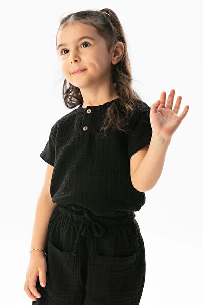 Eliş Şile Bezi Kız Çocuk Sweatshirt