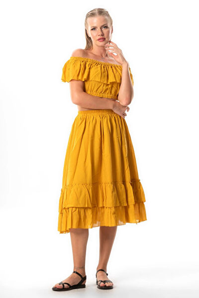 Eliş Şile Bezi Kadın Etek