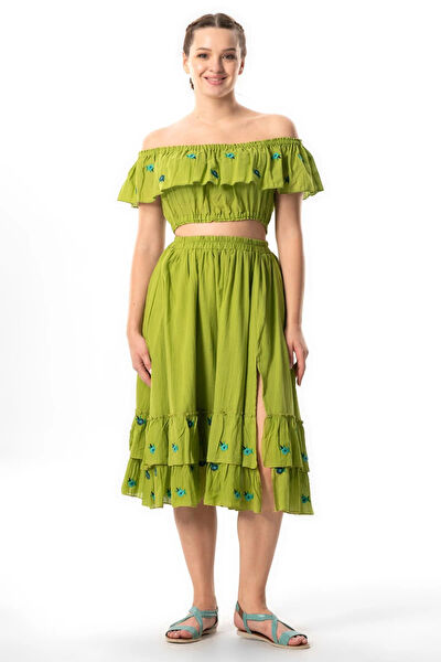 Eliş Şile Bezi Kadın Etek