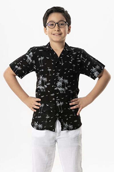 Eliş Şile Bezi Erkek Çocuk Gömlek