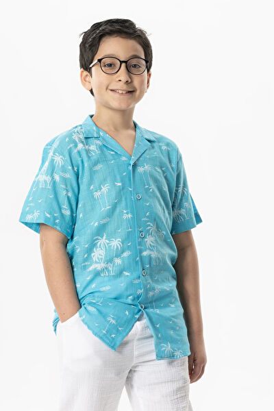 Eliş Şile Bezi Erkek Çocuk Gömlek