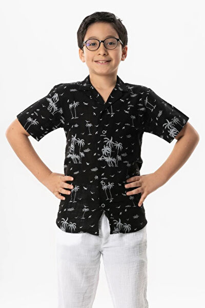 Eliş Şile Bezi Erkek Çocuk Gömlek