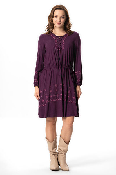 Eliş Şile Bezi Günlük Elbise