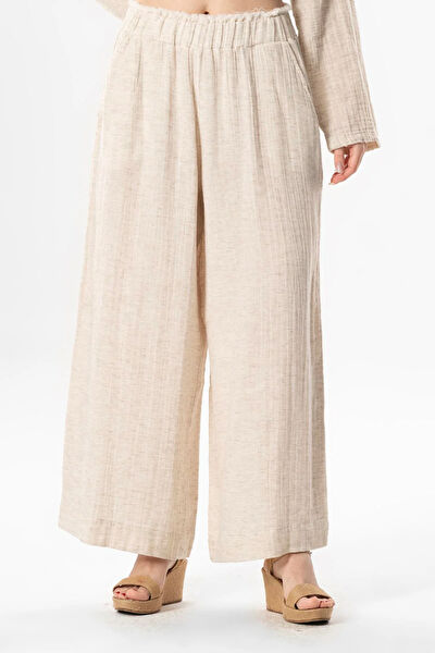 Eliş Şile Bezi Tesettür Pantolon