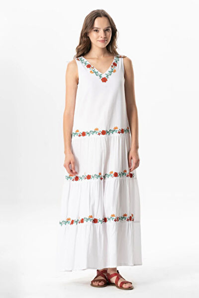 Eliş Şile Bezi Günlük Elbise