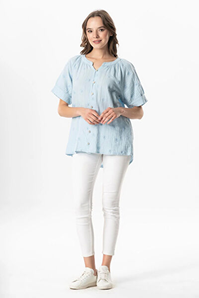 Eliş Şile Bezi Kadın Bluz