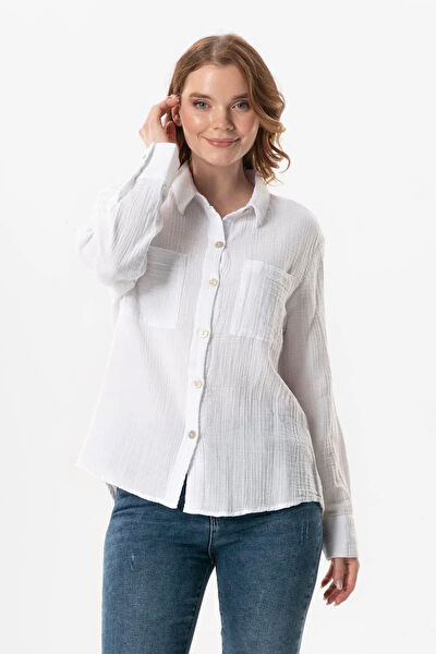 Eliş Şile Bezi Kadın Gömlek