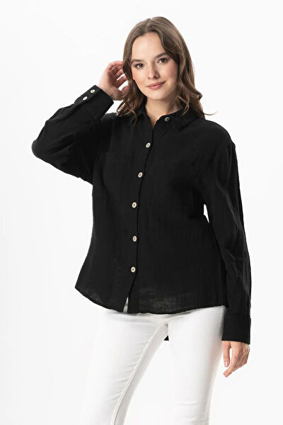 Eliş Şile Bezi Kadın Gömlek