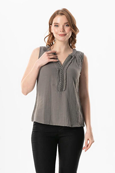 Eliş Şile Bezi Kadın Bluz