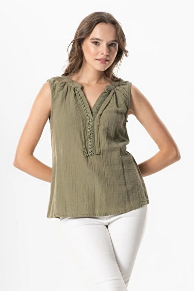 Eliş Şile Bezi Kadın Bluz