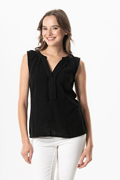 Eliş Şile Bezi Kadın Bluz