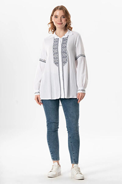 Eliş Şile Bezi Kadın Gömlek