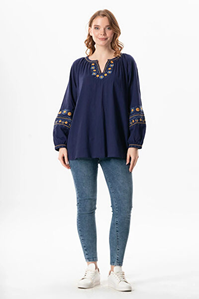 Eliş Şile Bezi Kadın Bluz