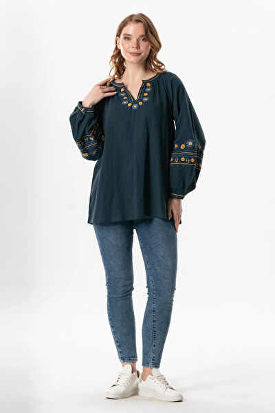 Eliş Şile Bezi Kadın Bluz