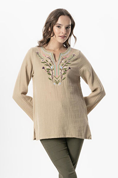 Eliş Şile Bezi Kadın Bluz