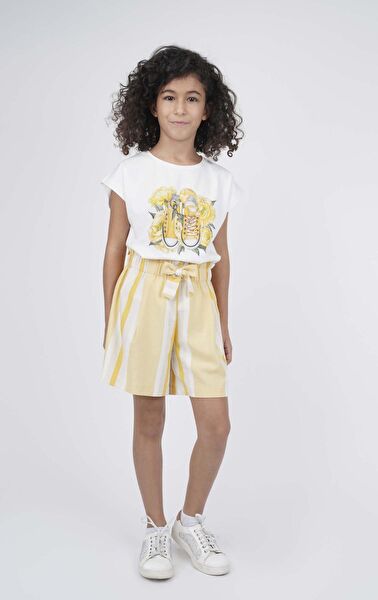 Best Kids Kız Çocuk Şort, Bermuda, Kapri