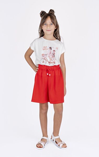 Best Kids Kız Çocuk Şort, Bermuda, Kapri