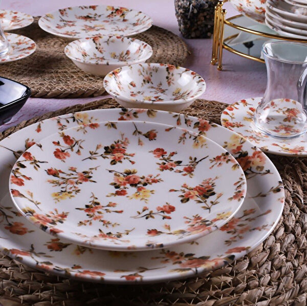 Tulu Porselen Kahvaltı Takımı