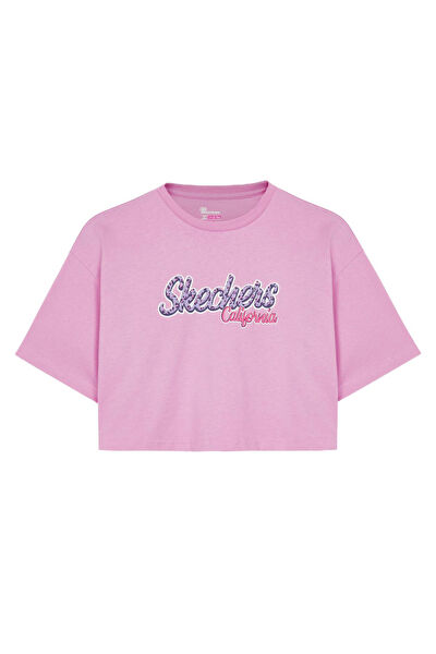 Skechers Kız Çocuk Tişört