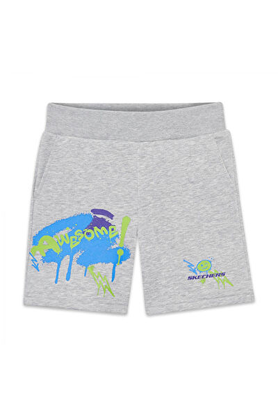 Skechers Erkek Çocuk Şort, Bermuda, Kapri