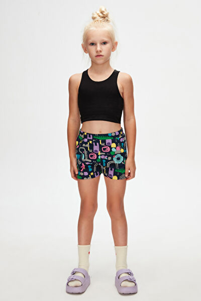 Lovetti Kız Çocuk Şort, Bermuda, Kapri