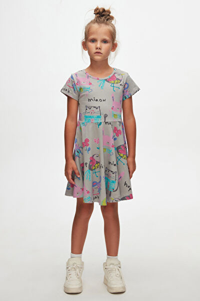 Lovetti Kız Çocuk Elbise