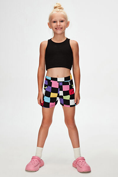 Lovetti Kız Çocuk Şort, Bermuda, Kapri