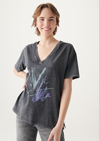 Mavi Kadın Tişört