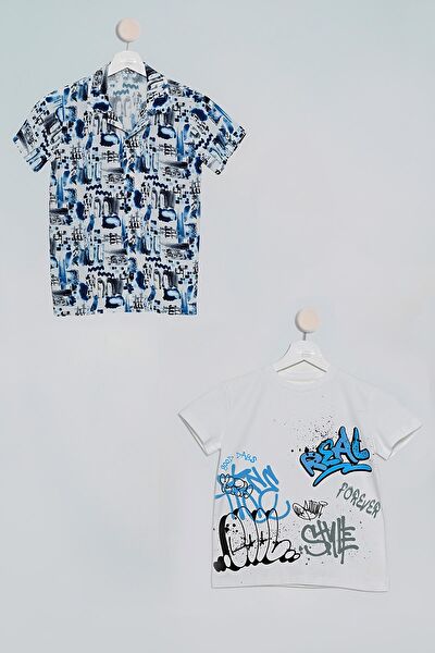 For You Kids Erkek Çocuk Gömlek