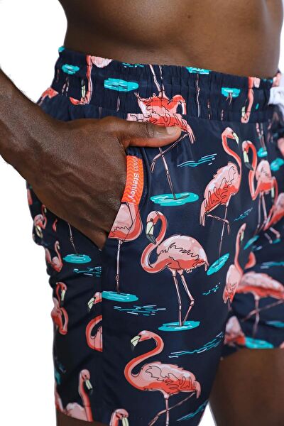 Enzo Stanley Erkek Deniz Şortu, Mayo