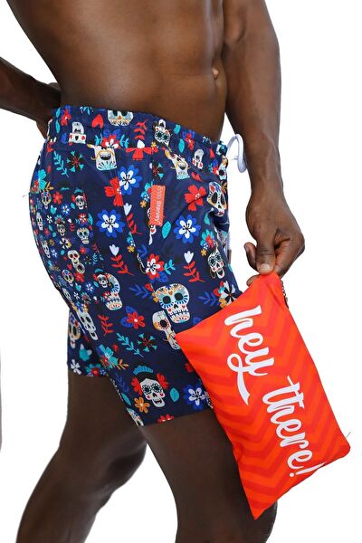 Enzo Stanley Erkek Deniz Şortu, Mayo