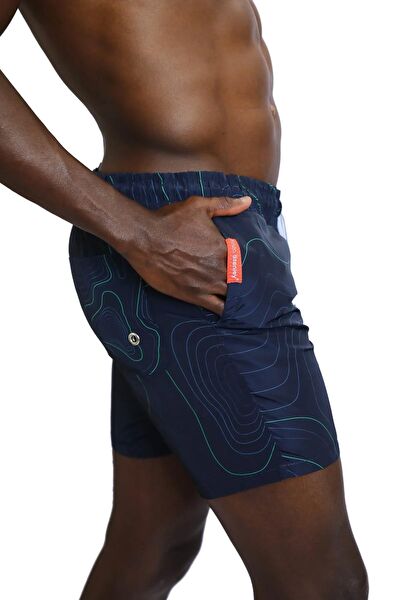 Enzo Stanley Erkek Deniz Şortu, Mayo