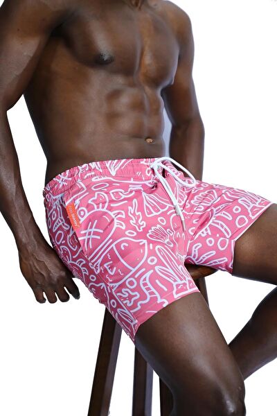 Enzo Stanley Erkek Deniz Şortu, Mayo