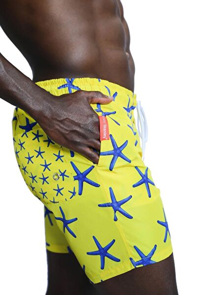 Enzo Stanley Erkek Deniz Şortu, Mayo